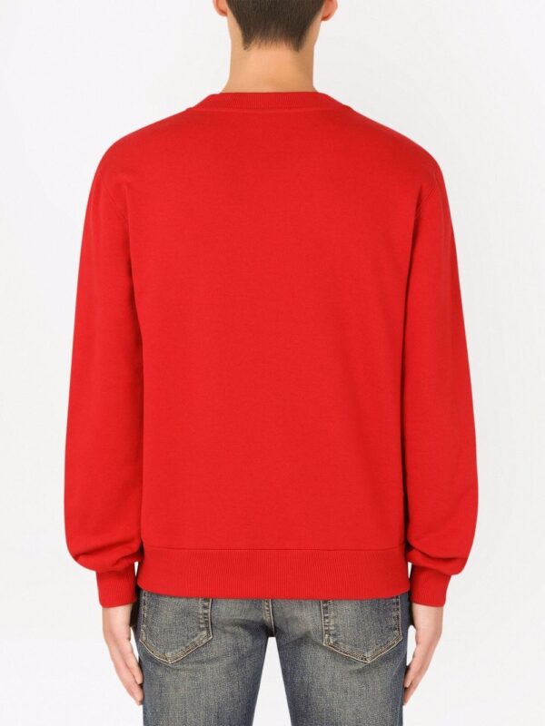 Dolce & Gabbana  logo-print crew neck sweatshirt - Image 4
