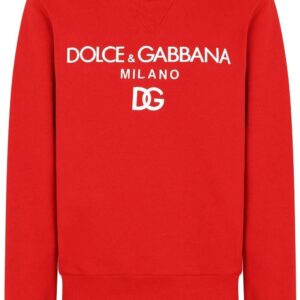 Dolce & Gabbana  logo-print crew neck sweatshirt
