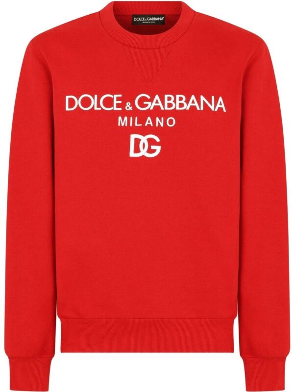 Dolce & Gabbana  logo-print crew neck sweatshirt