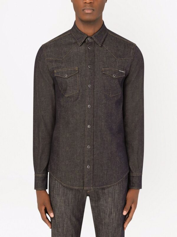 Dolce & gabbana  button-fastening long-sleeve shirt - Image 3