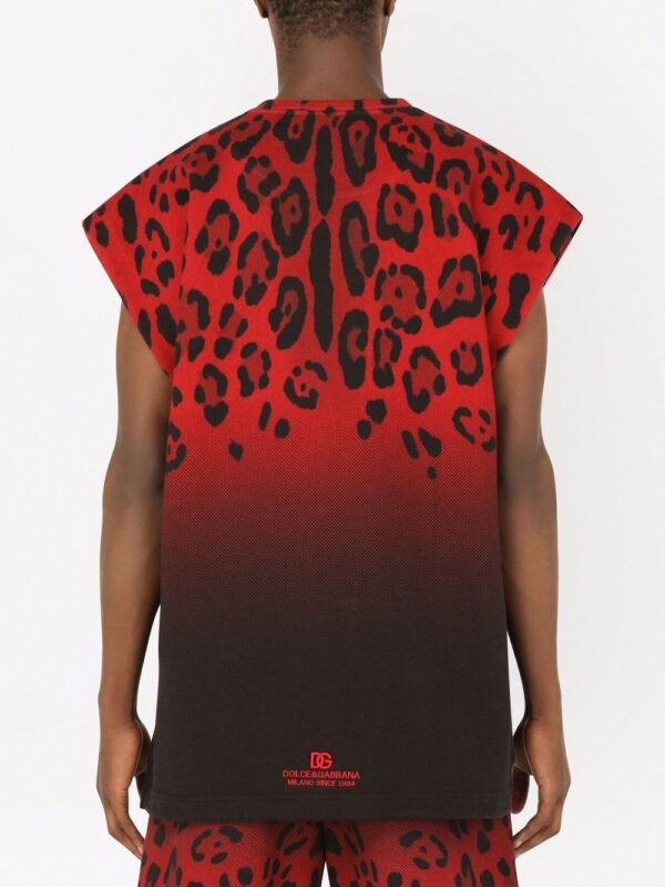 Dolce & Gabbana  leopard-print tank top - Image 4