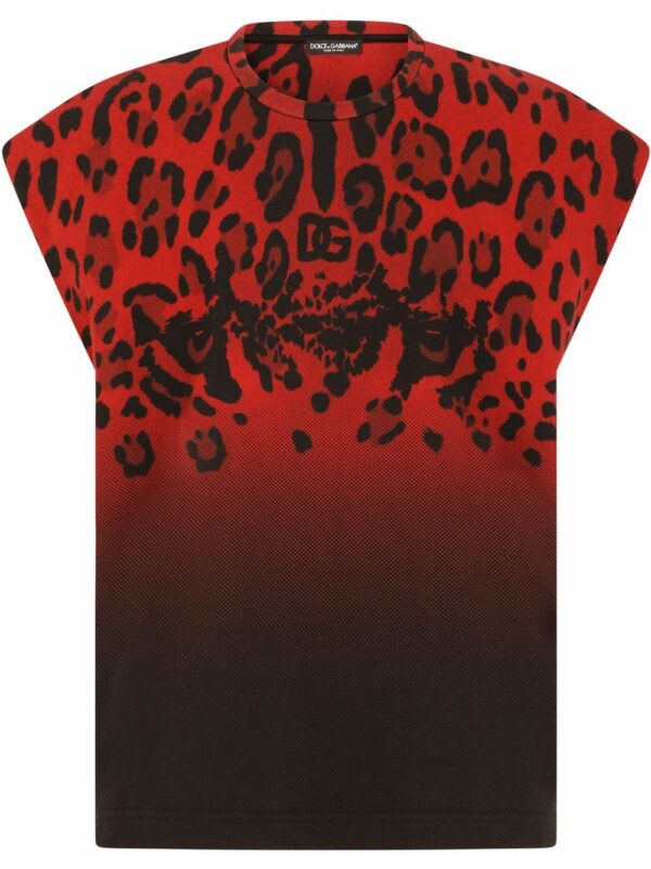 Dolce & Gabbana  leopard-print tank top