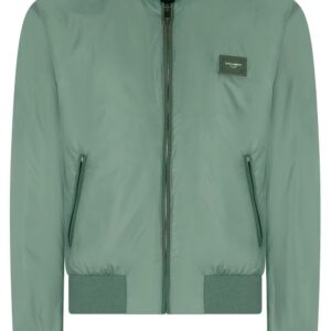 Dolce & Gabbana  logo-patch bomber jacket