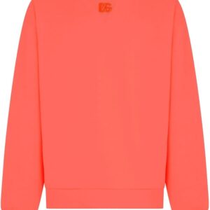 Dolce & Gabbana  drop-shoulder embroidered logo sweatshirt