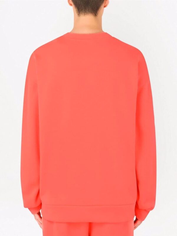 Dolce & Gabbana  drop-shoulder embroidered logo sweatshirt - Image 4