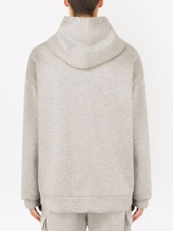 Dolce & Gabbana  embroidered logo hoodie - Image 4
