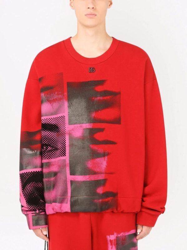 Dolce & Gabbana  Look At Me graphic-print sweatshirt - Image 3