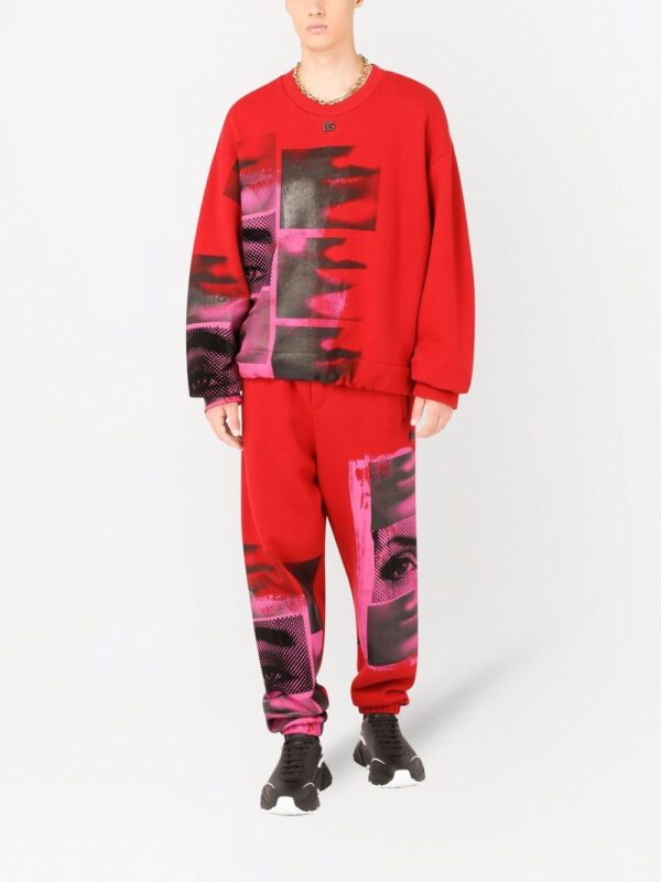 Dolce & Gabbana  Look At Me graphic-print sweatshirt - Image 2