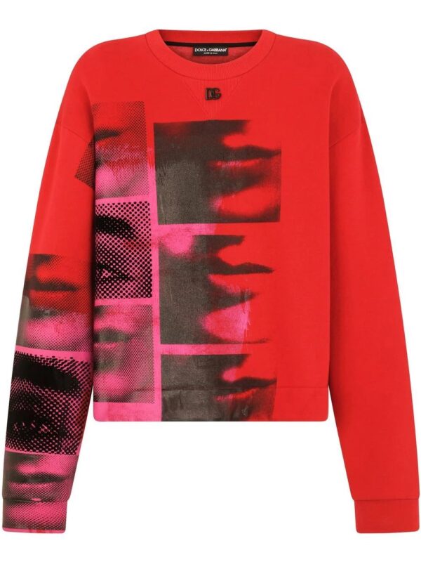 Dolce & Gabbana  Look At Me graphic-print sweatshirt