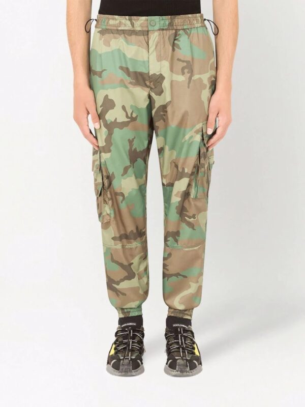 Dolce & Gabbana  camouflage-print track pants - Image 3
