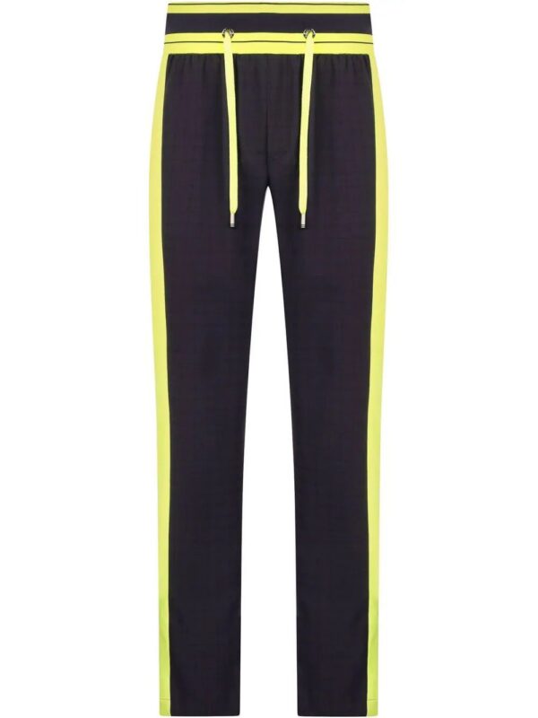 Dolce & Gabbana  checked logo track pants