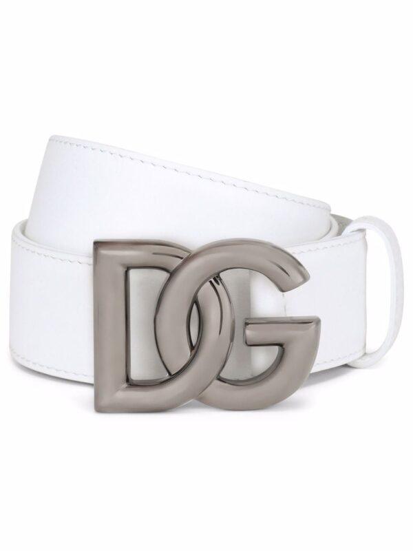 Dolce & gabbana  buckle leather belt