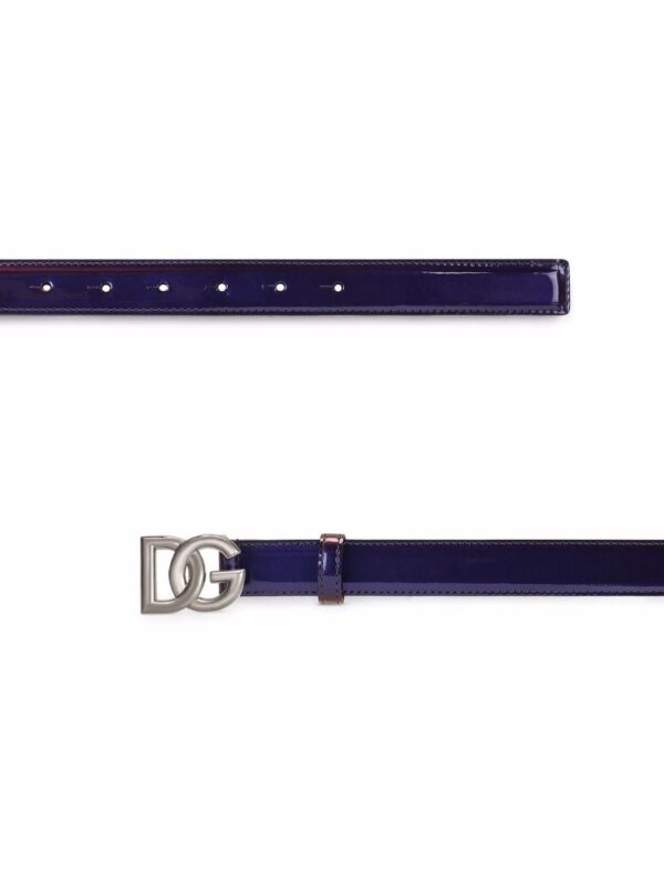 Dolce & gabbana  logo-buckle leather belt - Image 2