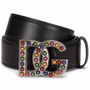 Dolce & gabbana buckle leather belt