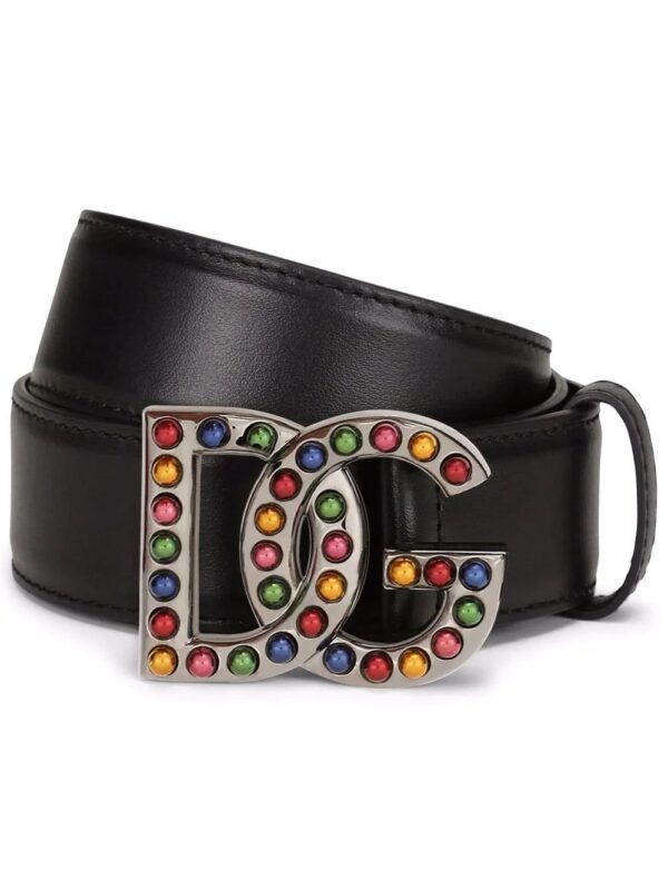 Dolce & gabbana  buckle leather belt