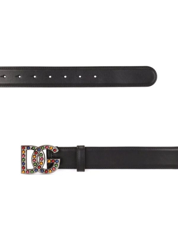 Dolce & gabbana  buckle leather belt - Image 2