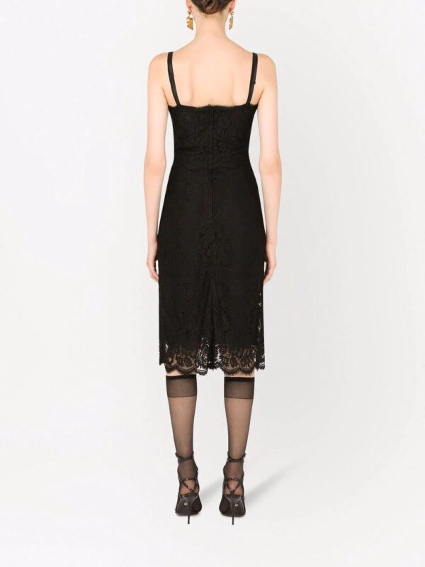Dolce & Gabbana  bustier-style lace dress - Image 4