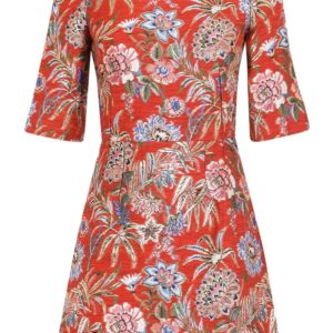 Dolce & Gabbana  floral jacquard mini dress