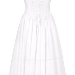 Dolce & Gabbana  lace-up detail dress