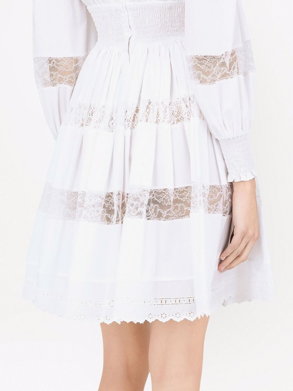Dolce & Gabbana lace-panel long-sleeve dress - Image 5