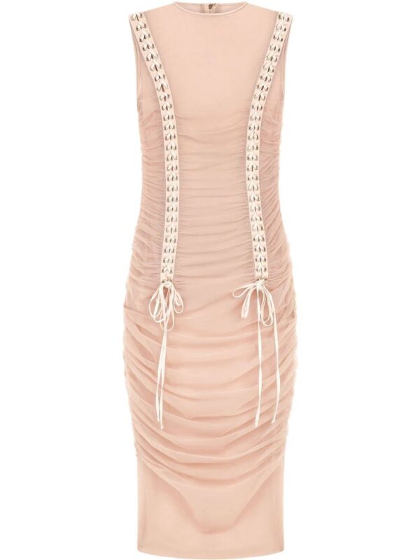 Dolce & Gabbana  corset-style ruched midi dress