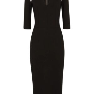 Dolce & Gabbana cut-out midi dress
