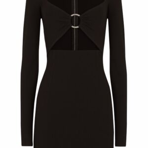 Dolce & Gabbana ring-detail cut-out minidress