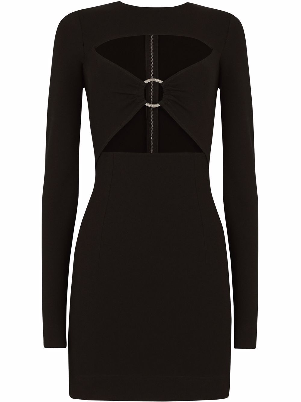 Dolce & Gabbana ring-detail cut-out minidress