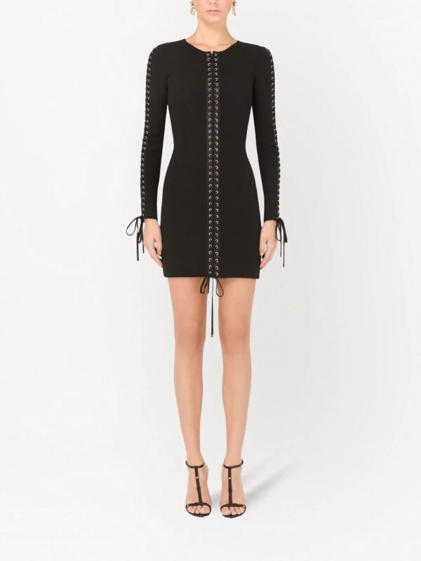 Dolce & Gabbana  lace-up mini dress - Image 3