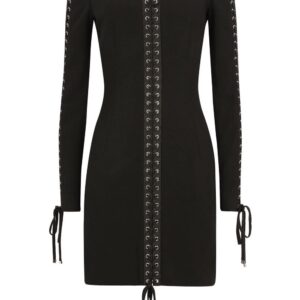 Dolce & Gabbana  lace-up mini dress