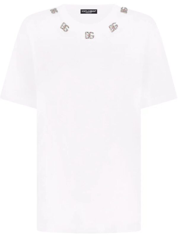Dolce & Gabbana  logo-embellished short-sleeve T-shirt