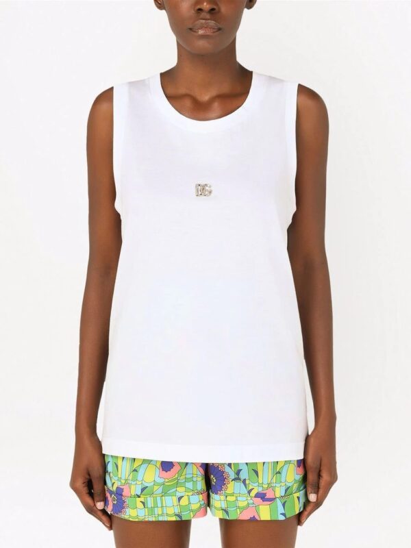 Dolce & Gabbana  DG sleeveless T-shirt - Image 3
