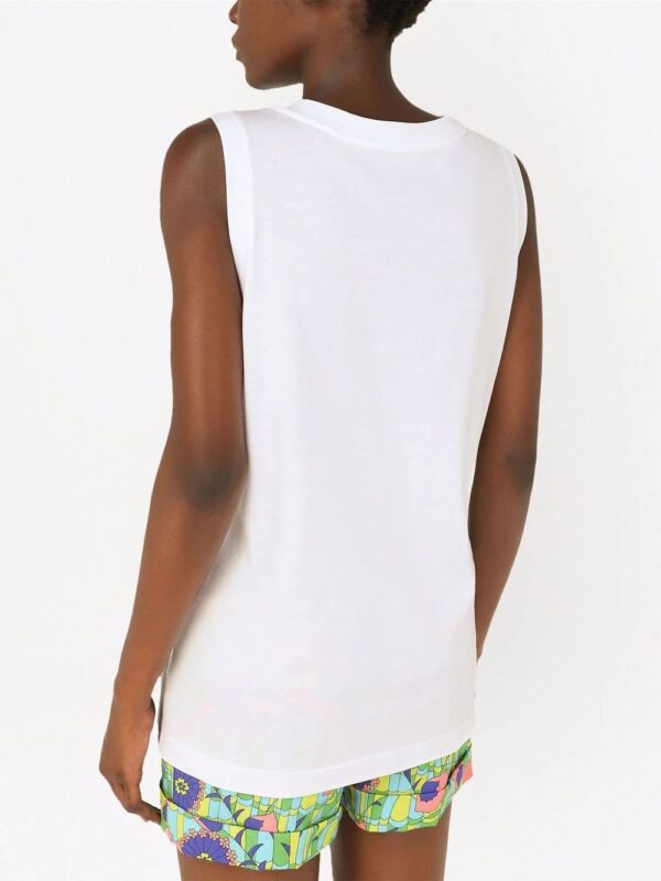 Dolce & Gabbana  DG sleeveless T-shirt - Image 4