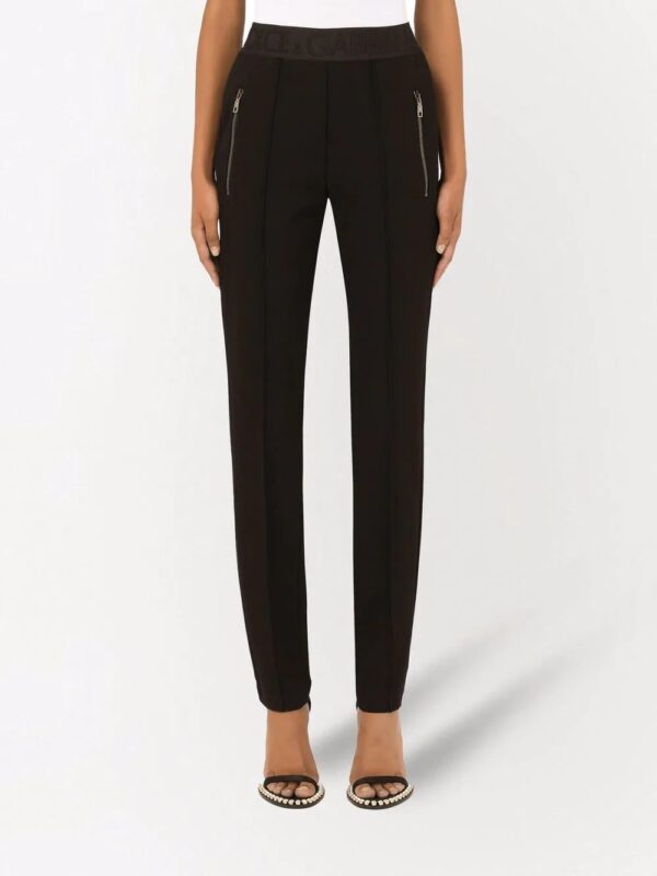 Dolce & Gabbana  slim-fit zip-pocket trousers - Image 3