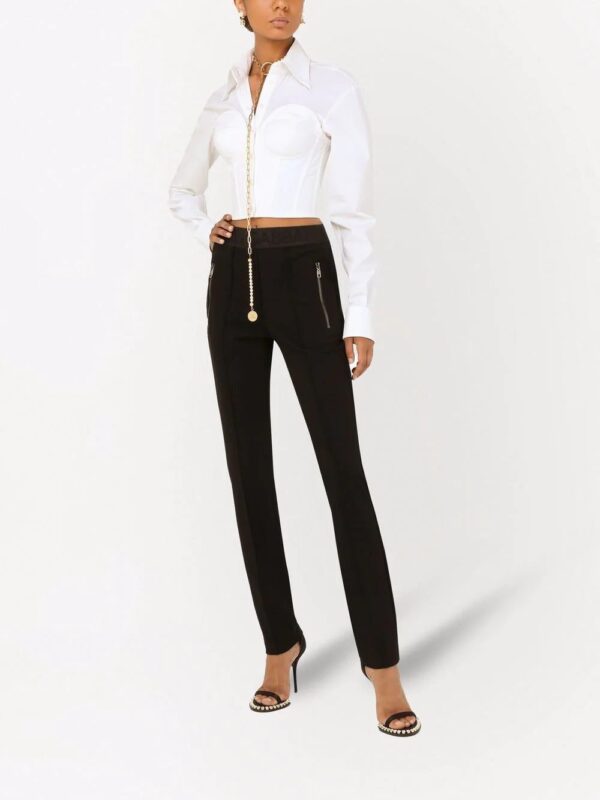Dolce & Gabbana  slim-fit zip-pocket trousers - Image 2