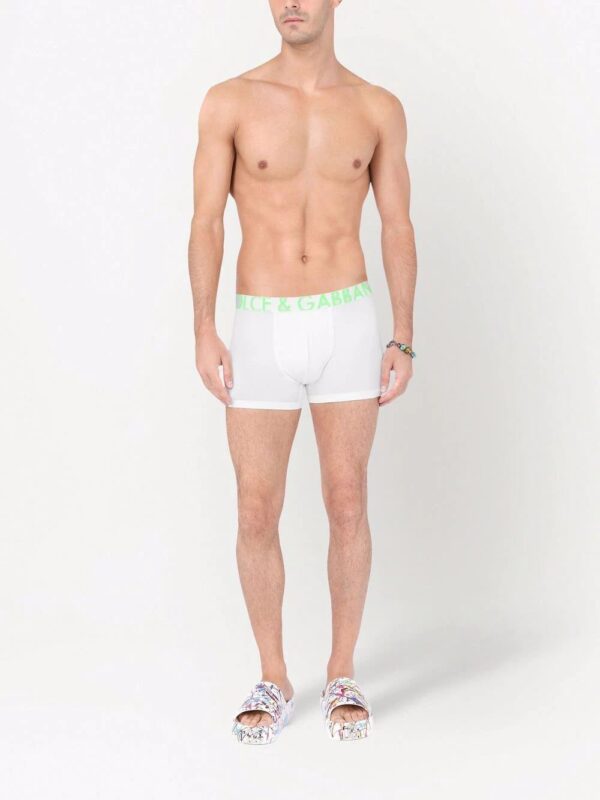 Dolce & Gabbana  logo-waistband stretch-cotton boxers - Image 2