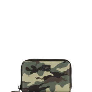 Dolce & Gabbana  camouflage-print zip-around wallet
