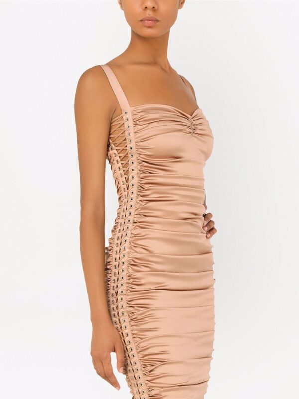 Dolce & Gabbana ruched mid-length dress - Image 5