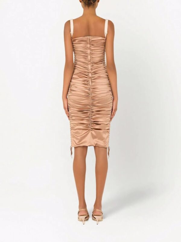 Dolce & Gabbana  ruched mid-length dress - Image 4