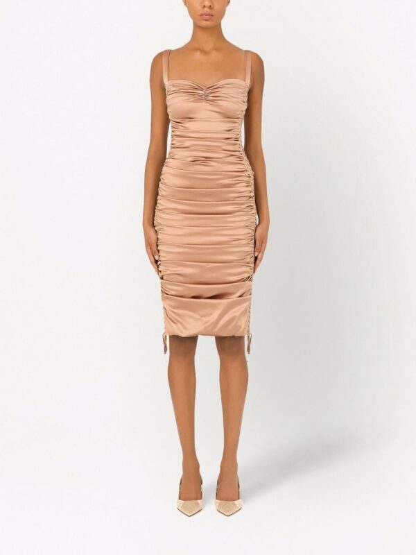 Dolce & Gabbana ruched mid-length dress - Image 3