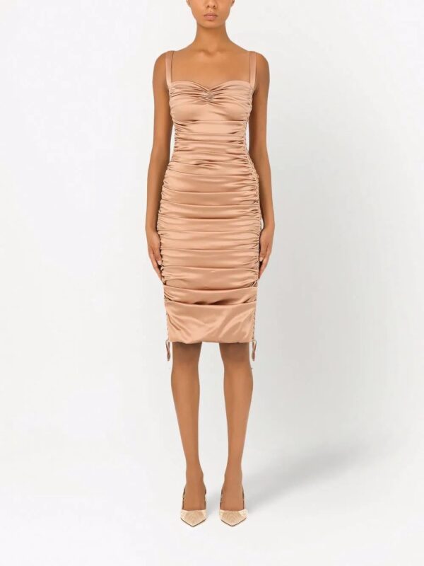 Dolce & Gabbana  ruched mid-length dress - Image 3