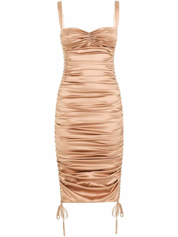 Dolce & Gabbana ruched mid-length dress