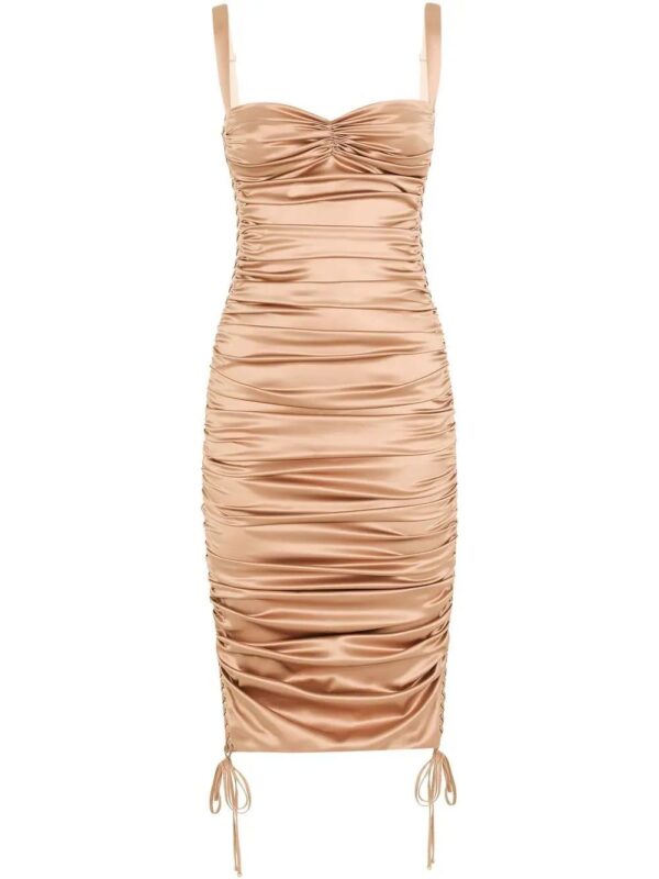 Dolce & Gabbana  ruched mid-length dress