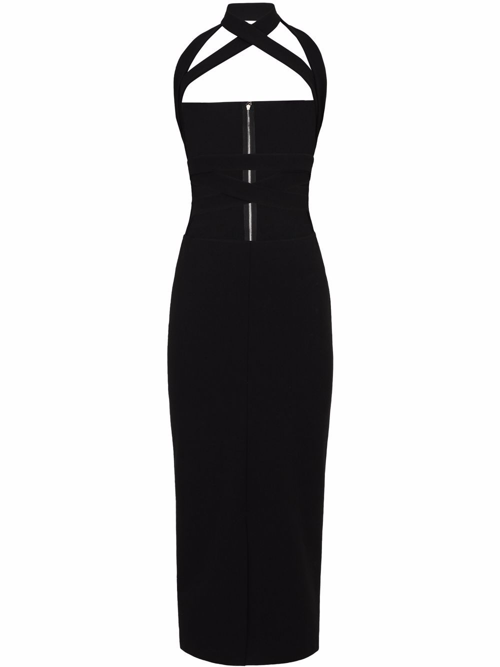 Dolce & Gabbana strap-detail bustier midi dress - Image 2