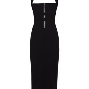 Dolce & Gabbana  cut-out bustier midi dress