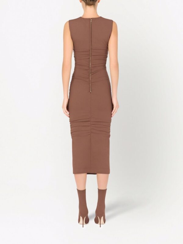 Dolce & Gabbana sleeveless midi dress - Image 5