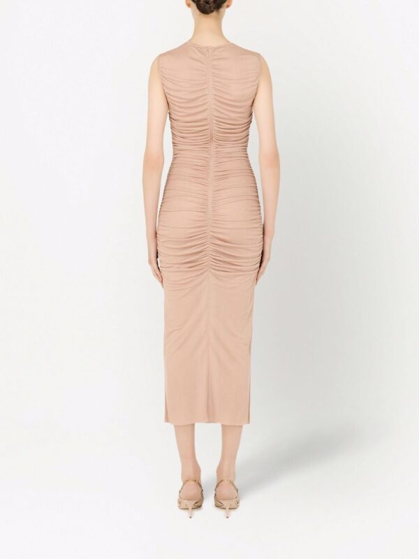 Dolce & Gabbana ruched mid-length dress - Image 4