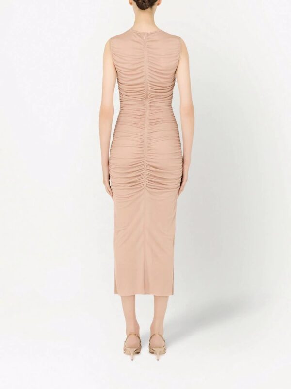 Dolce & Gabbana  ruched mid-length dress - Image 4