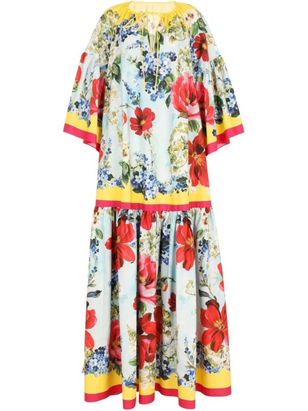 Dolce & Gabbana  floral-print cotton maxi dress