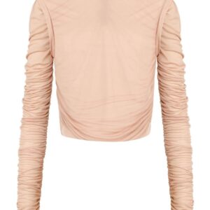 Dolce & Gabbana  ruched roll-neck top